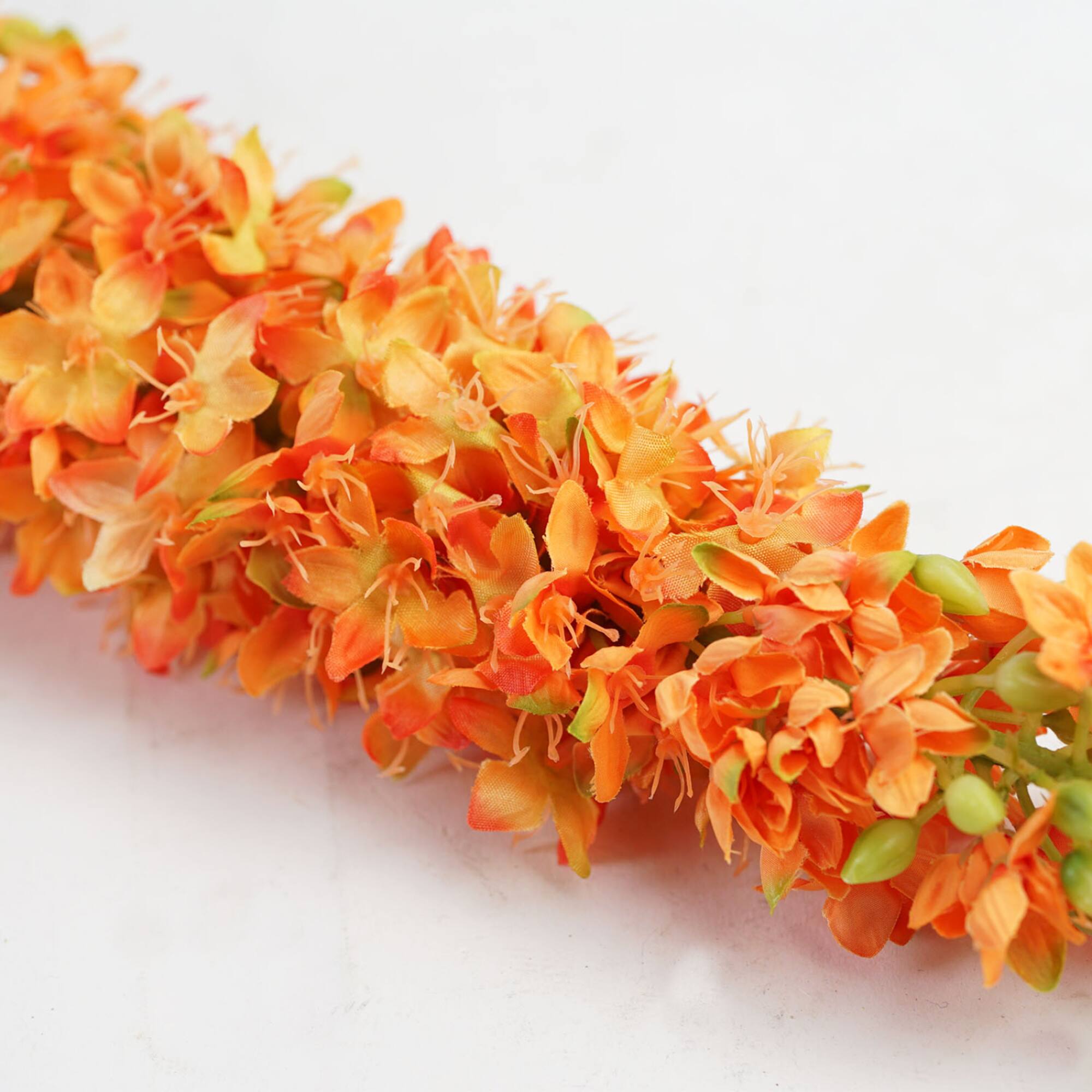 Orange Artificial Foxtail Stem